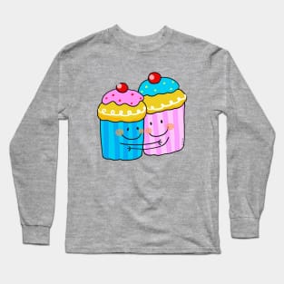 sweet cupcakes Long Sleeve T-Shirt